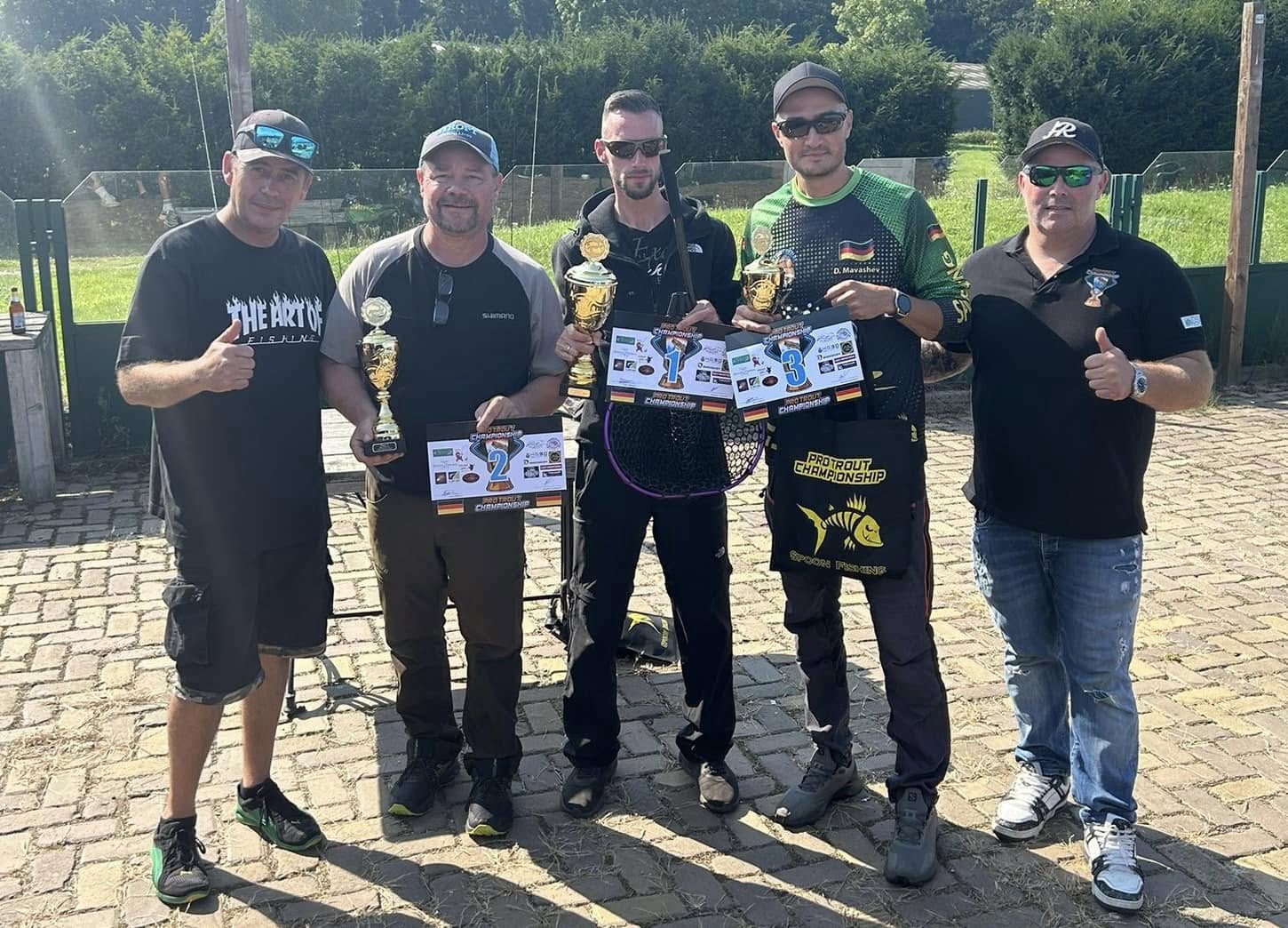 Am 1.9 ging es wieder nach Holland zur anlage