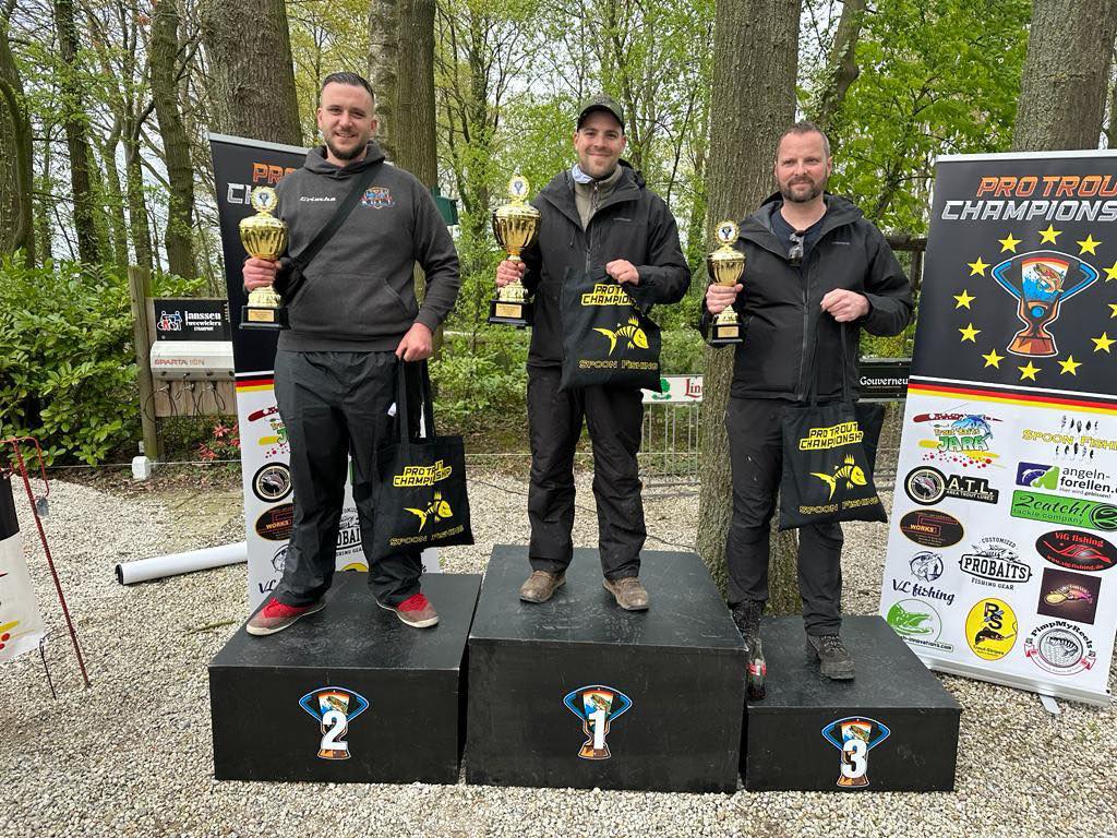 Ein toller Tag der All Lures Serie im Forellenvijver Heioord ist vorbei